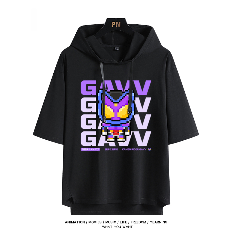 假面動漫騎士 連帽短袖T恤-ZUIHANG SHOP