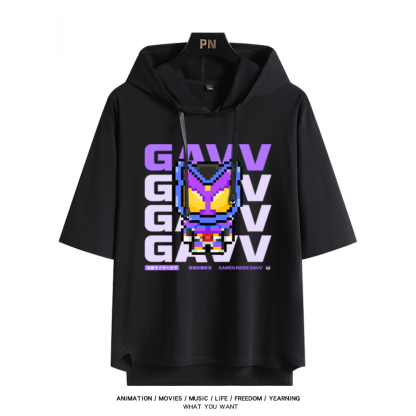 假面動漫騎士 連帽短袖T恤-ZUIHANG SHOP