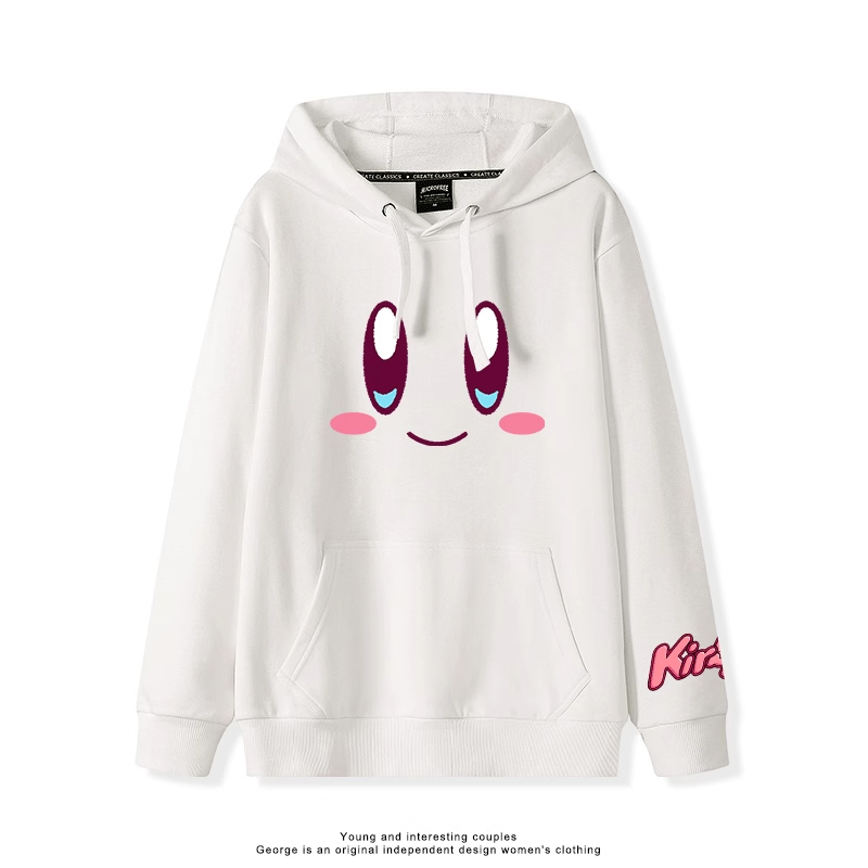 星之卡比 2025秋冬新款 親子情侶裝連帽衛衣