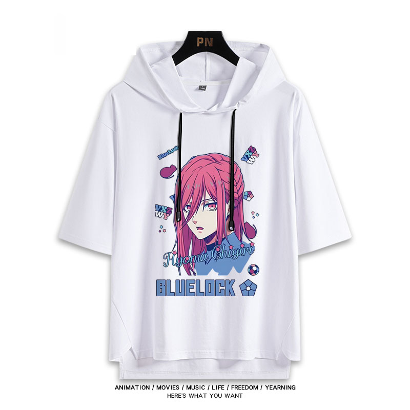 藍色監獄 連帽短袖T恤-ZUIHANG SHOP