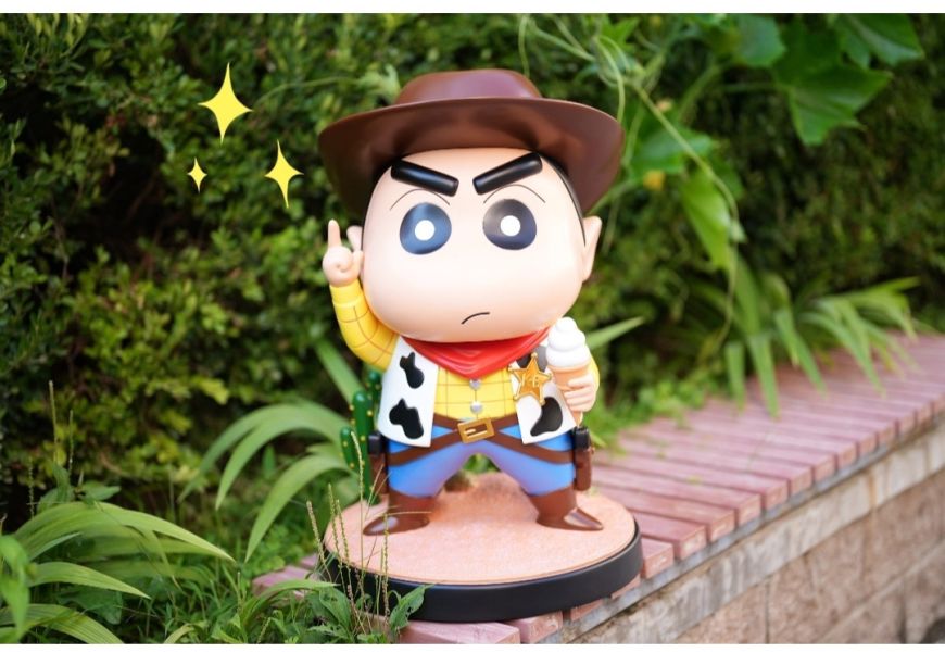 【預購】動感光波工作室 70cm牛仔小新