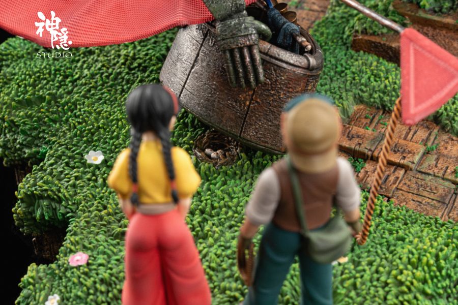 【預購】神隱工作室 回憶定格拼接羣像系列-天空之城·雲上的初遇