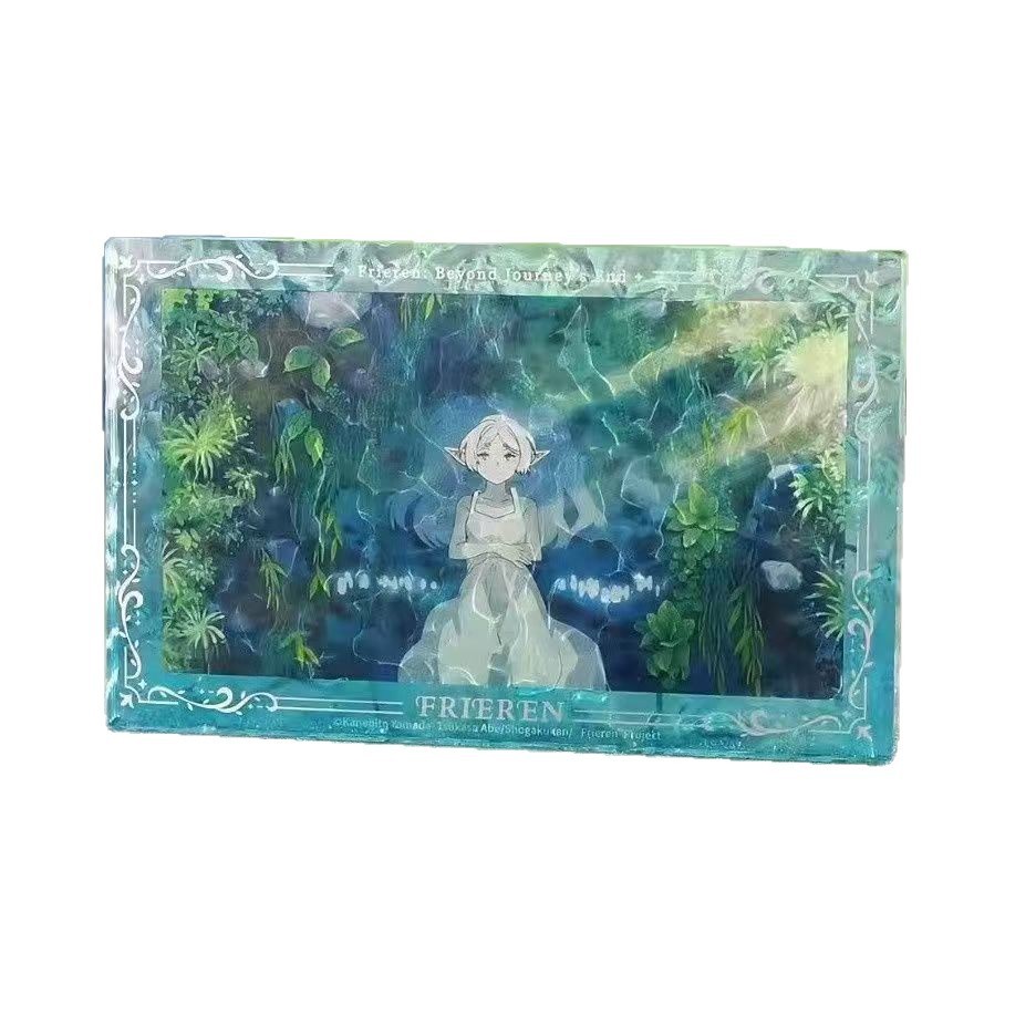 葬送的芙莉蓮 絕美湖邊水波紋亞克力磚 收藏擺件-ZUIHANG SHOP