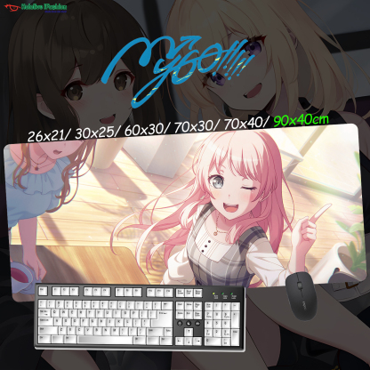 BanG Dream! It's MyGO!!!!! 超大鎖邊主題桌墊 布質滑鼠墊