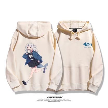 Gawr Gura 2025秋冬新款 親子情侶男女連帽衛衣-ZUIHANG SHOP