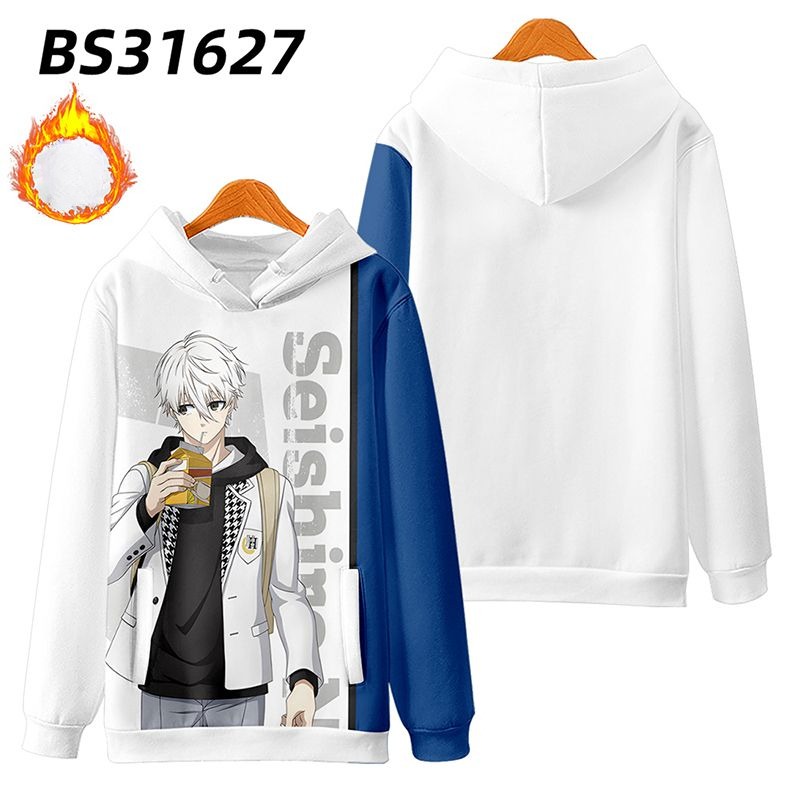 藍色監獄 親子情侶男女款連帽衛衣-ZUIHANG SHOP