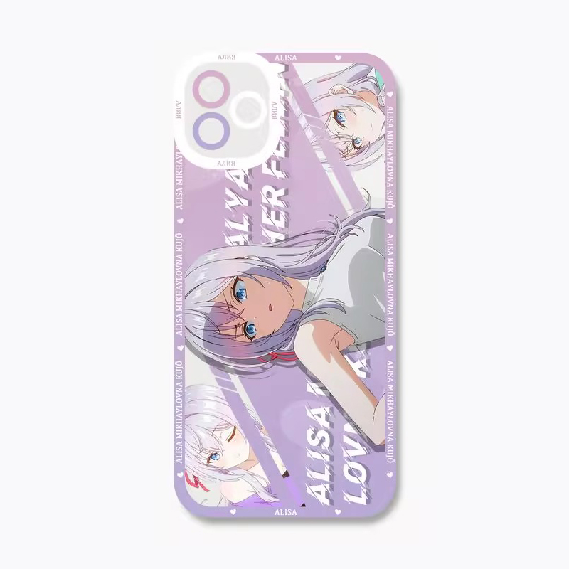 不時輕聲地以俄語遮羞的鄰座艾莉同學天使眼透明防摔軟殼-ZUIHANG SHOP