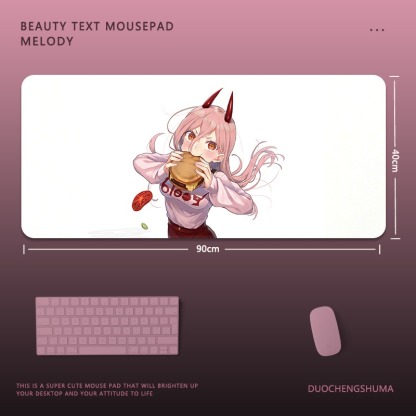 鏈鋸人 主題桌墊 布質滑鼠墊-ZUIHANG SHOP