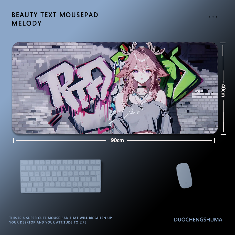 塗鴉墻動漫 主題桌墊 布質滑鼠墊-ZUIHANG SHOP