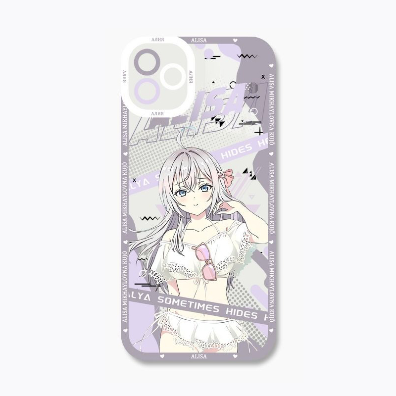 不時輕聲地以俄語遮羞的鄰座艾莉同學天使眼透明防摔軟殼-ZUIHANG SHOP