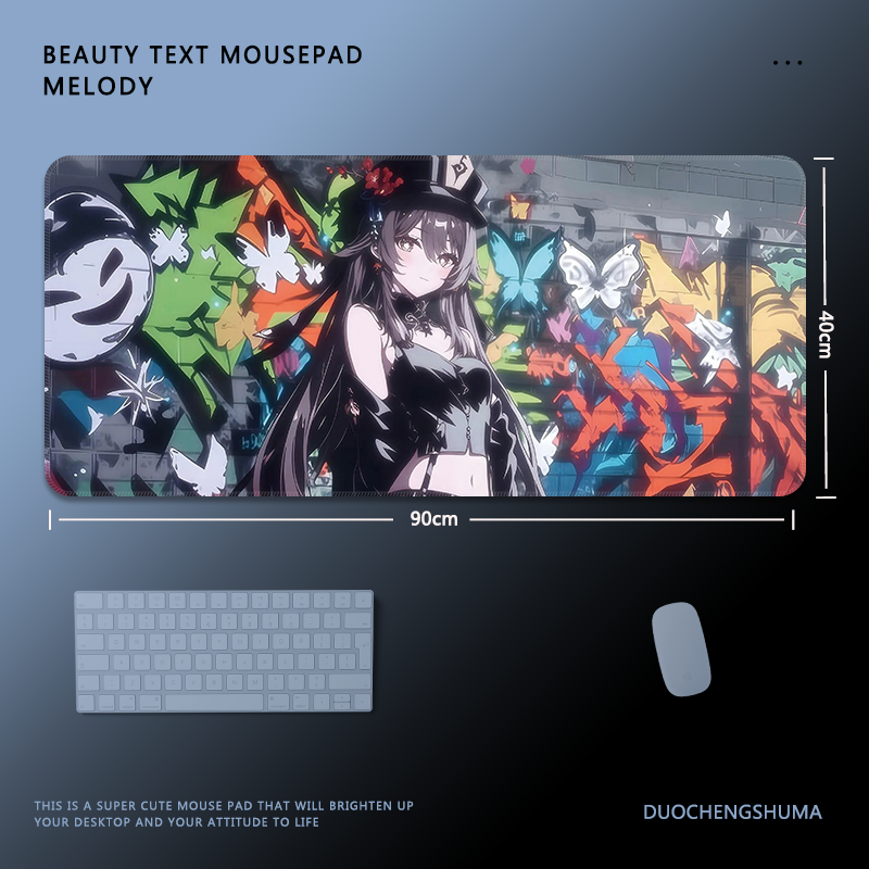 塗鴉墻動漫 主題桌墊 布質滑鼠墊-ZUIHANG SHOP