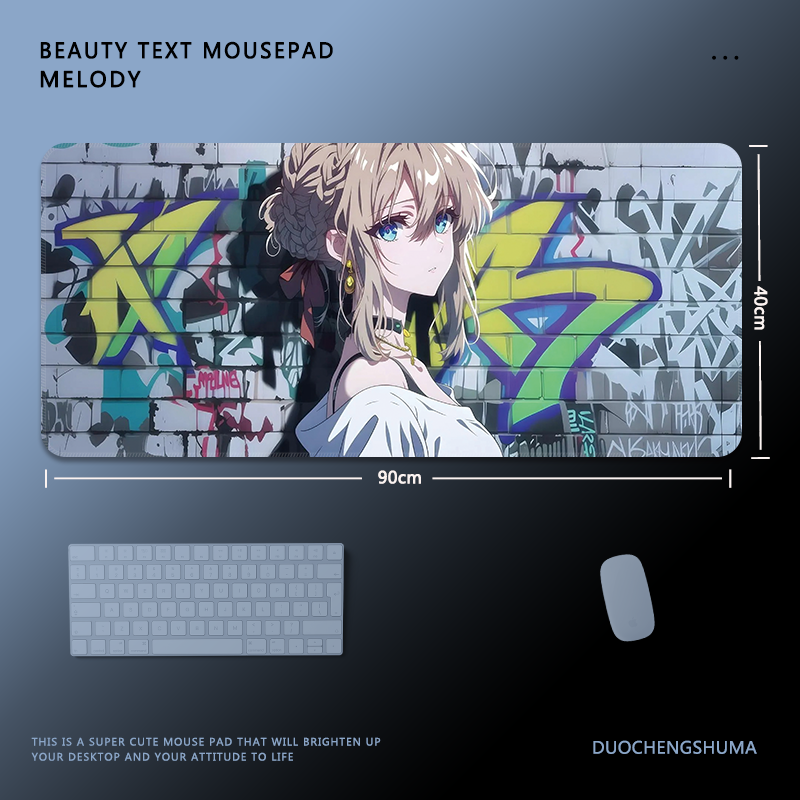 塗鴉墻動漫 主題桌墊 布質滑鼠墊-ZUIHANG SHOP
