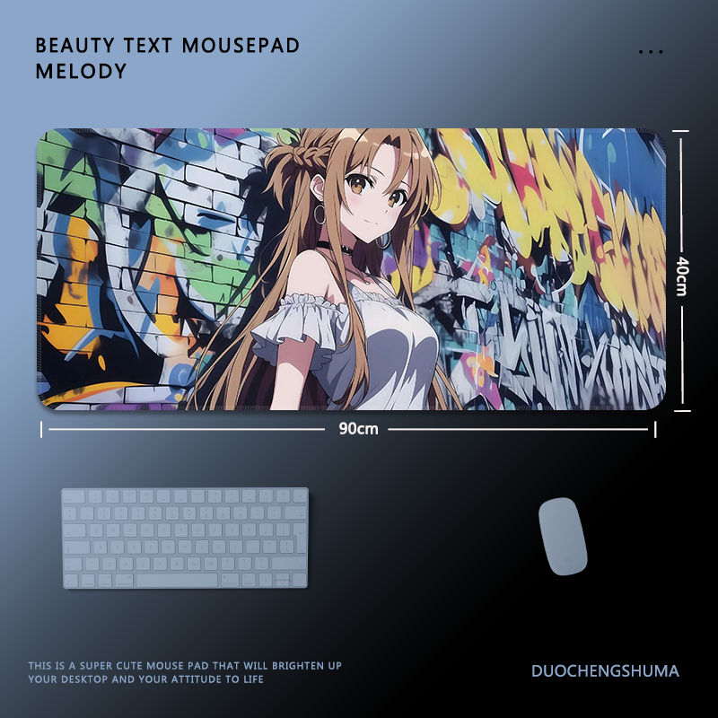 塗鴉墻動漫 主題桌墊 布質滑鼠墊-ZUIHANG SHOP