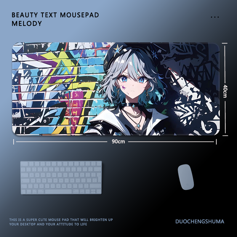 塗鴉墻動漫 主題桌墊 布質滑鼠墊-ZUIHANG SHOP