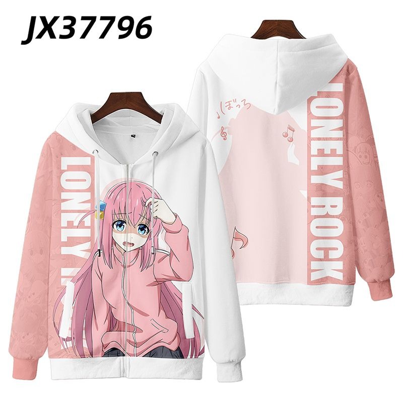 孤獨搖滾 親子情侶男女款連帽衛衣-ZUIHANG SHOP