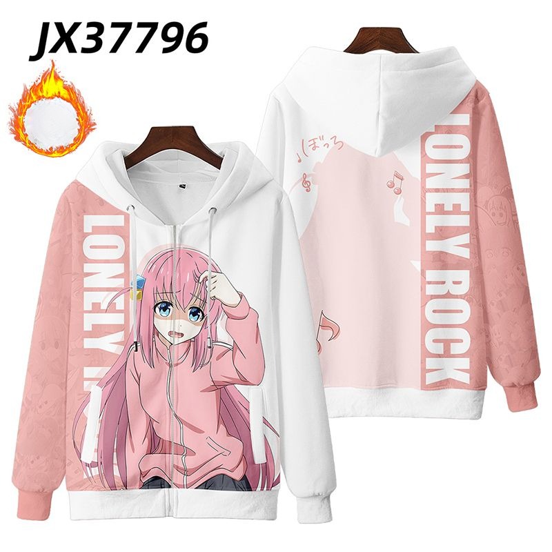 孤獨搖滾 親子情侶男女款連帽衛衣-ZUIHANG SHOP