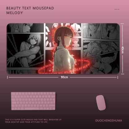 鏈鋸人 主題桌墊 布質滑鼠墊-ZUIHANG SHOP