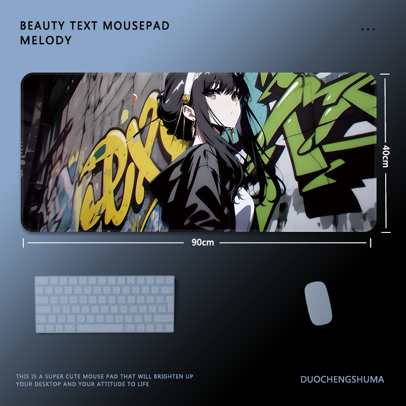 塗鴉墻動漫 主題桌墊 布質滑鼠墊-ZUIHANG SHOP