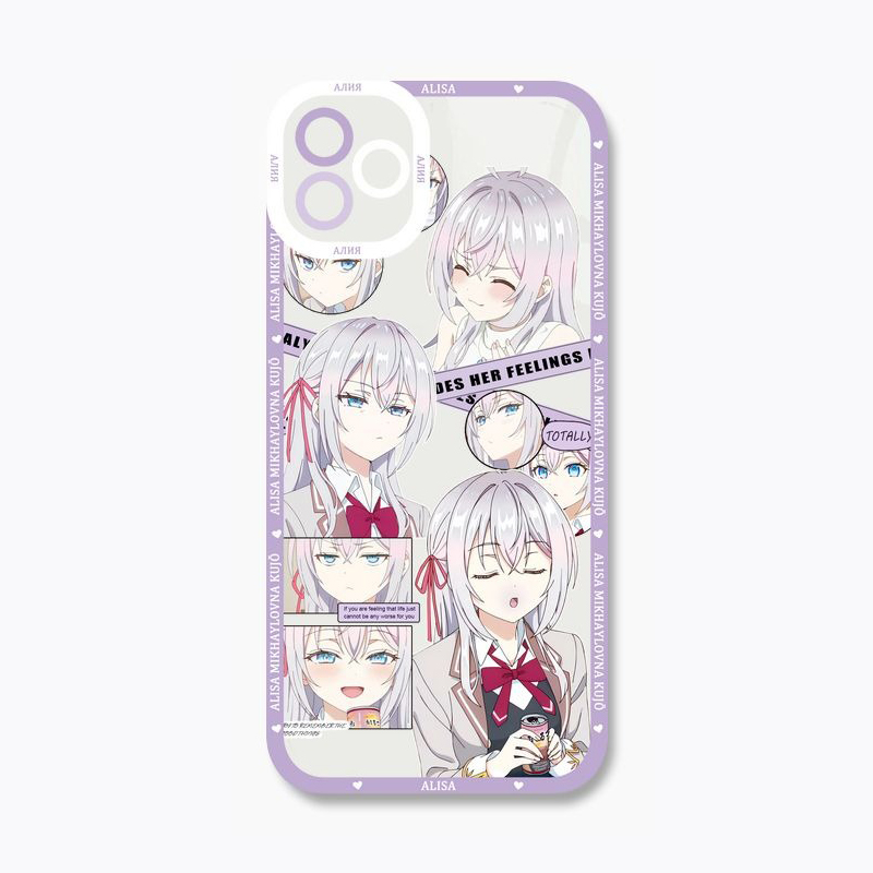 不時輕聲地以俄語遮羞的鄰座艾莉同學天使眼透明防摔軟殼-ZUIHANG SHOP