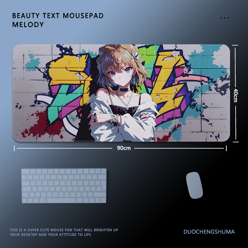 塗鴉墻動漫 主題桌墊 布質滑鼠墊-ZUIHANG SHOP
