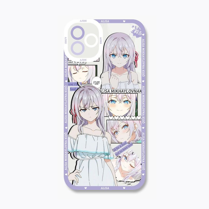 不時輕聲地以俄語遮羞的鄰座艾莉同學天使眼透明防摔軟殼-ZUIHANG SHOP