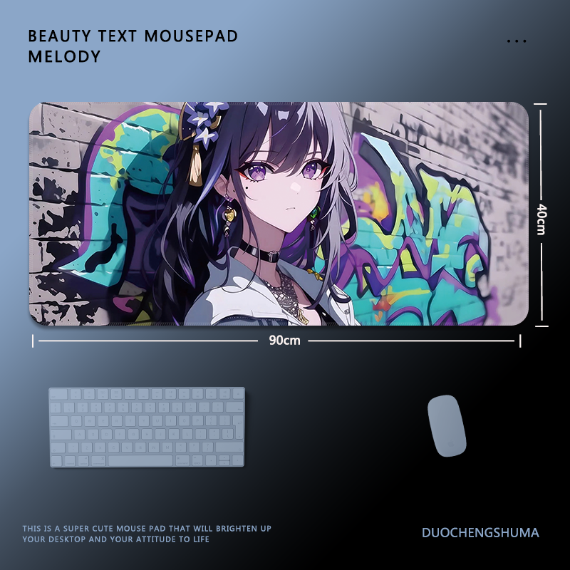 塗鴉墻動漫 主題桌墊 布質滑鼠墊-ZUIHANG SHOP
