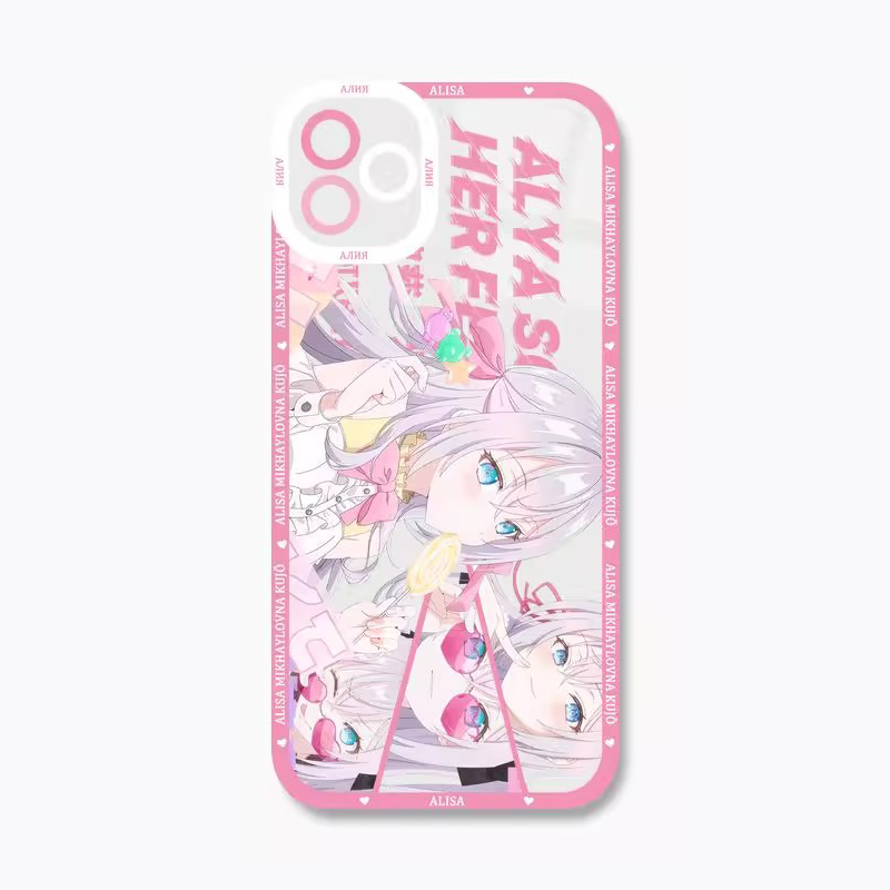 不時輕聲地以俄語遮羞的鄰座艾莉同學天使眼透明防摔軟殼-ZUIHANG SHOP