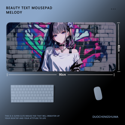 塗鴉墻動漫 主題桌墊 布質滑鼠墊-ZUIHANG SHOP