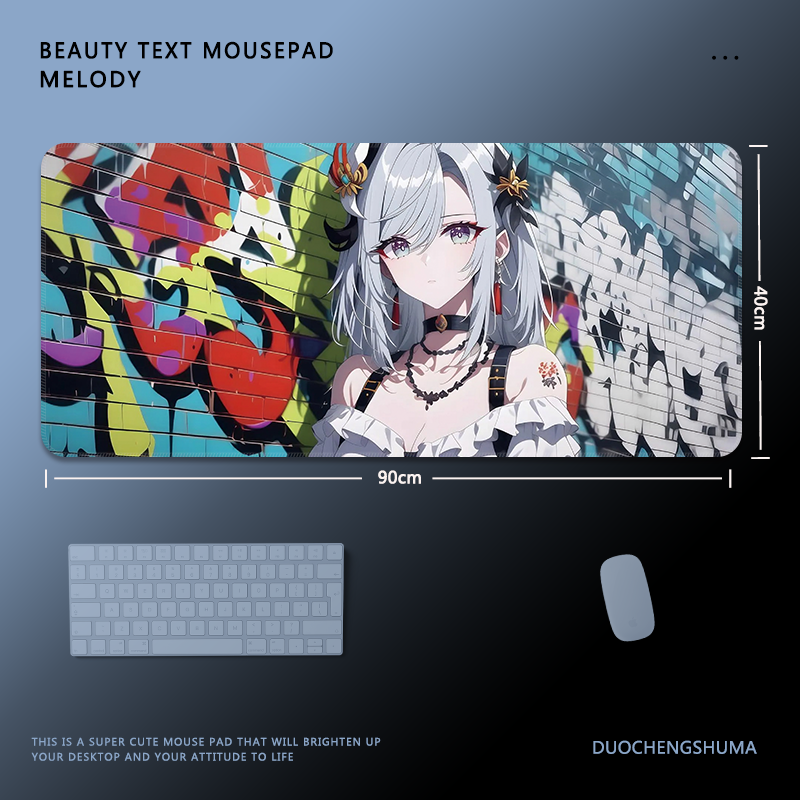 塗鴉墻動漫 主題桌墊 布質滑鼠墊-ZUIHANG SHOP
