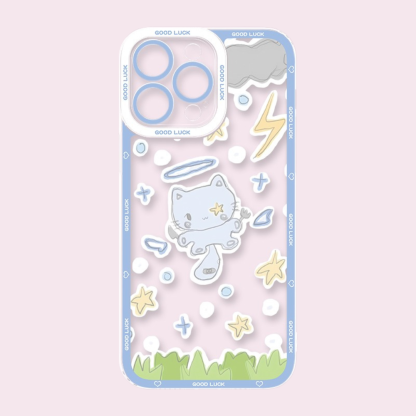 地雷系天使眼透明防摔軟殼-ZUIHANG SHOP