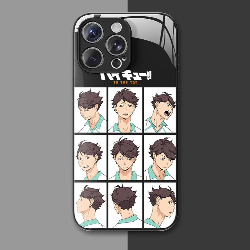 排球少年新款高清全包防摔玻璃殼-ZUIHANG SHOP