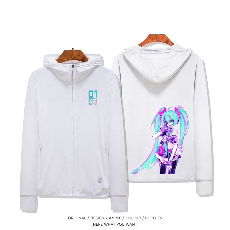 MuseDash x 初音未來 夏季通勤冰絲速乾涼感防曬外套