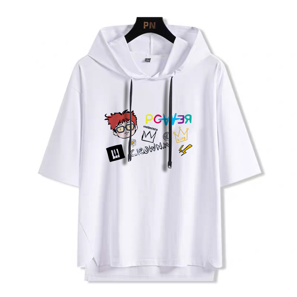 G-DRAGON 權志龍 連帽短袖T恤-ZUIHANG SHOP