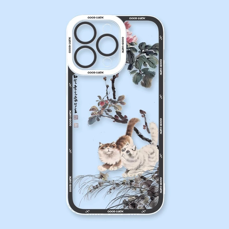 可愛萌寵天使眼透明防摔軟殼-ZUIHANG SHOP