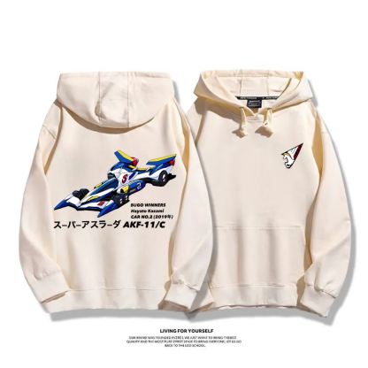 閃電霹靂車新款 親子情侶男女款連帽衛衣