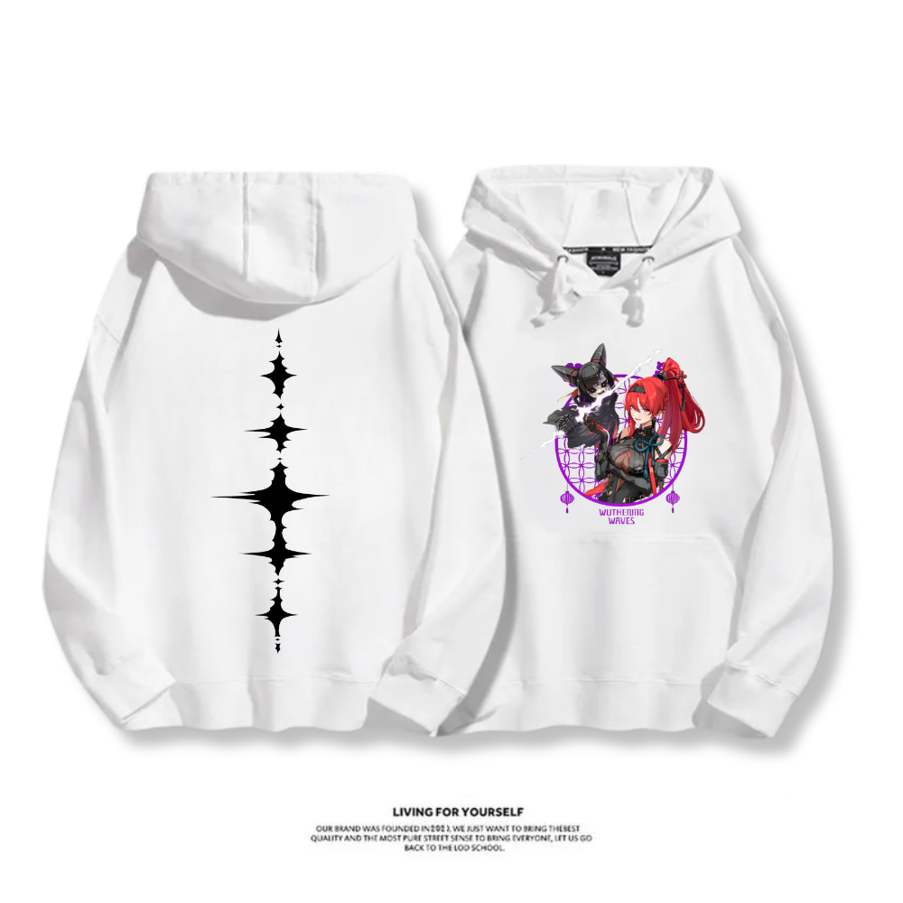 鳴潮新款 親子情侶男女款連帽衛衣