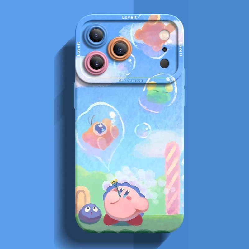 星之卡比液態矽膠全包防摔軟殼