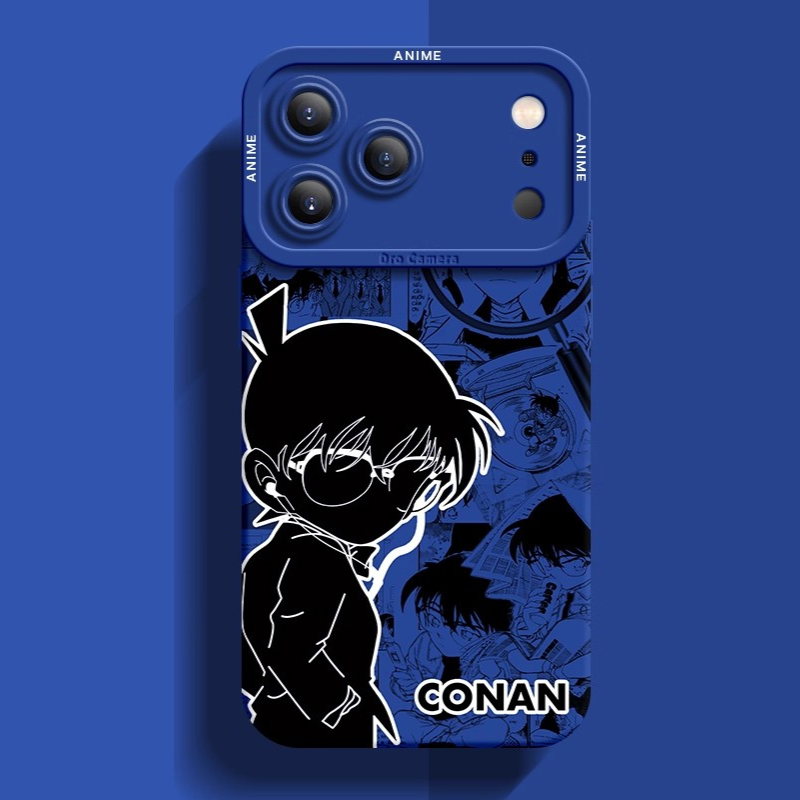 名偵探柯南液態矽膠全包防摔軟殼