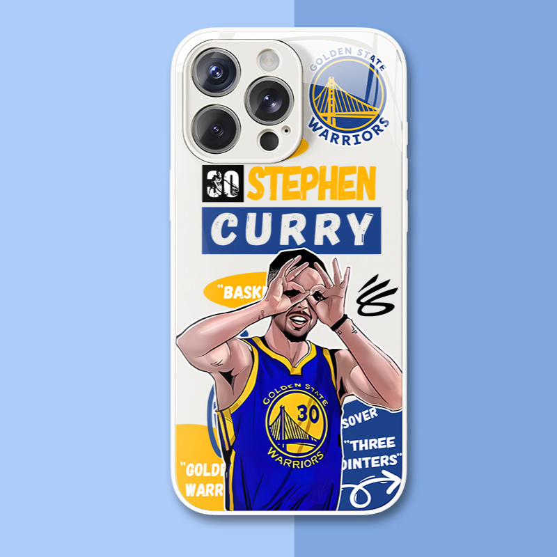 NBA球星新款高清全包防摔玻璃殼