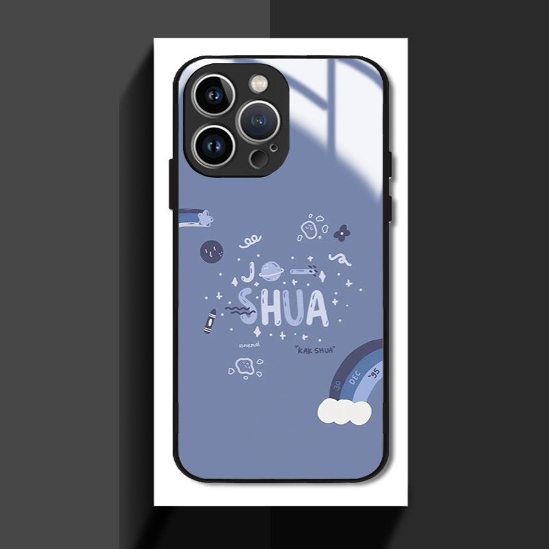 Seventeen新款高清全包防摔玻璃殼