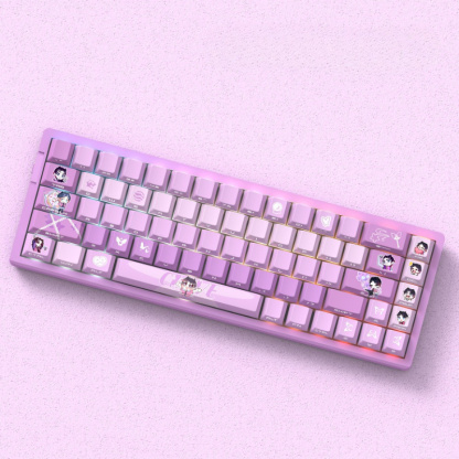 Valorant 慕蝶 聯名二次元側刻無線機械鍵盤