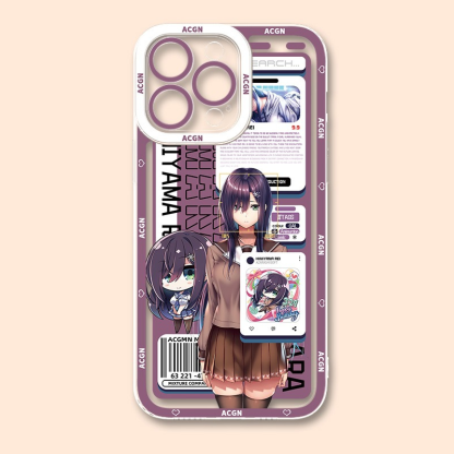 甜蜜女友天使眼透明防摔軟殼