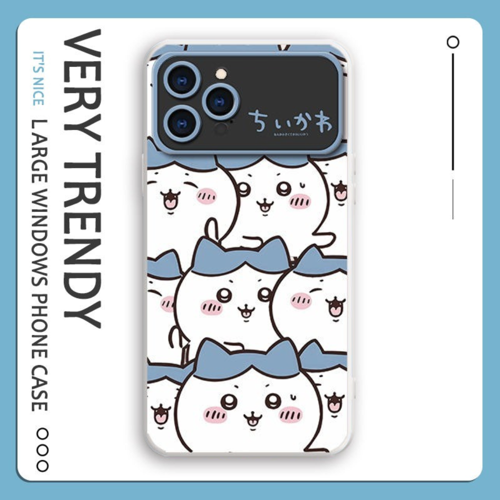 Chiikawa液態大視窗全包矽膠防摔軟殼-ZUIHANG SHOP