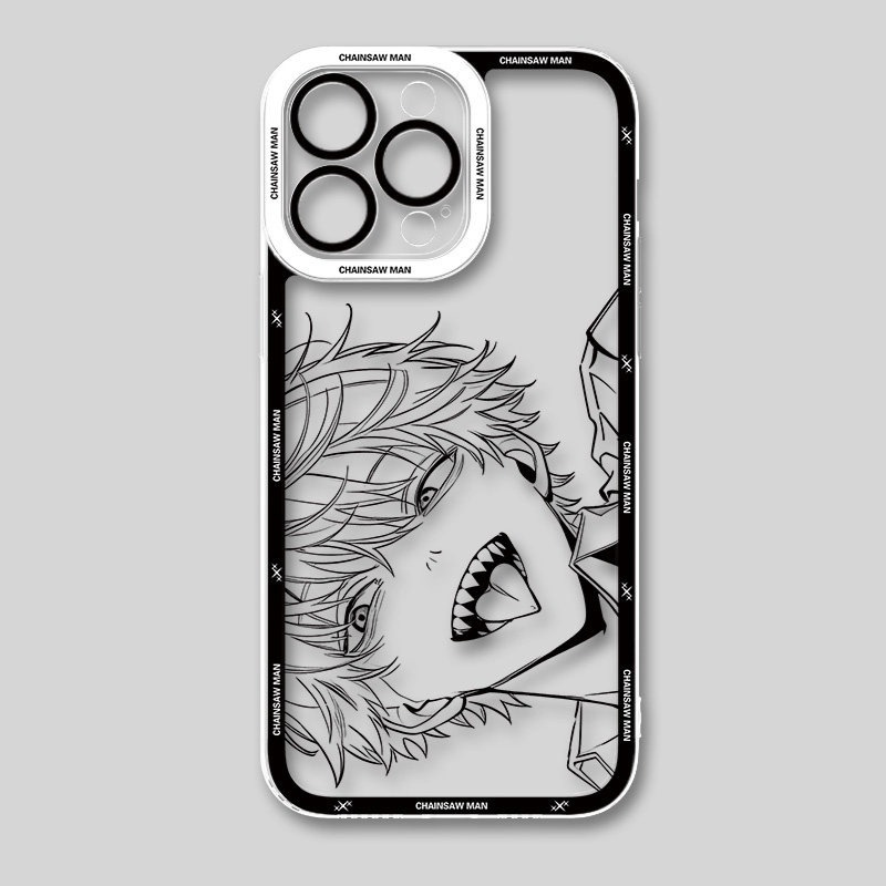 鏈鋸人天使眼透明防摔軟殼