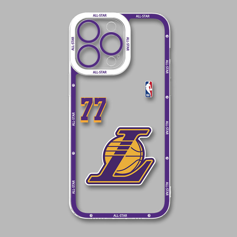 NBA湖人隊天使眼透明手機殼