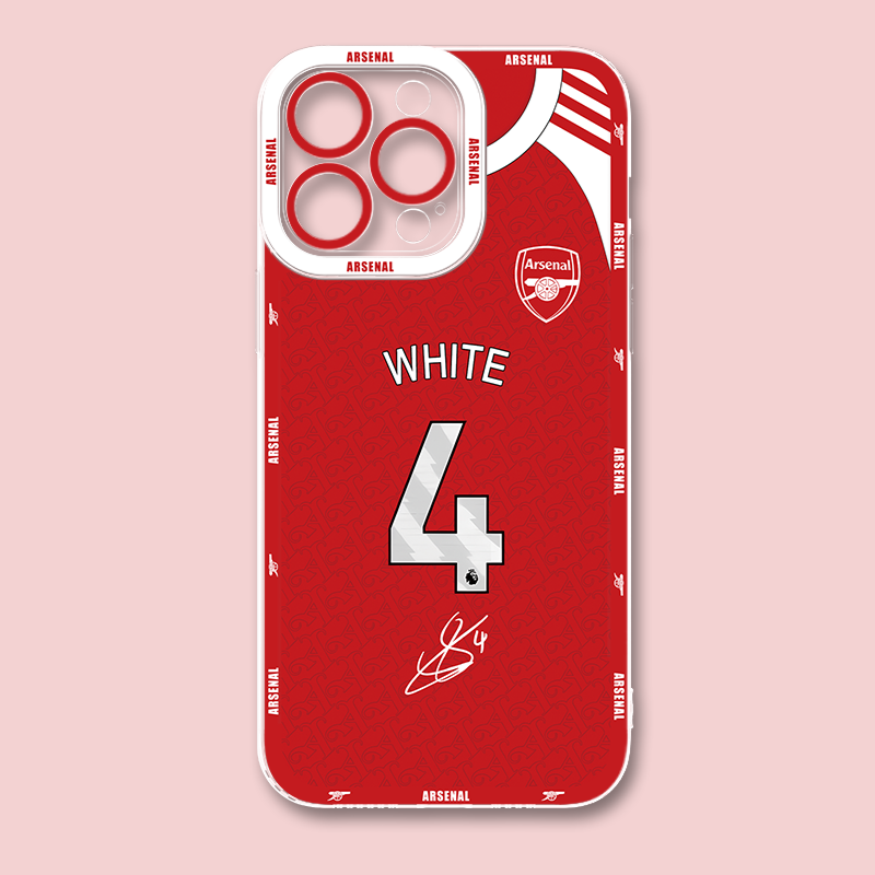 足球俱樂部天使眼透明防摔軟殼