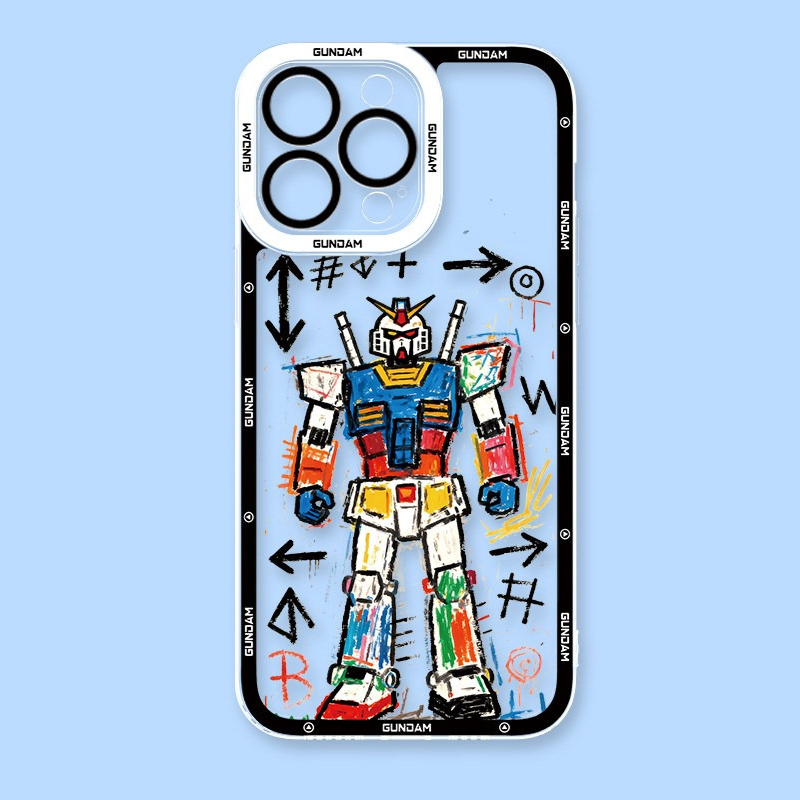 機動戰士鋼彈天使眼透明防摔軟殼