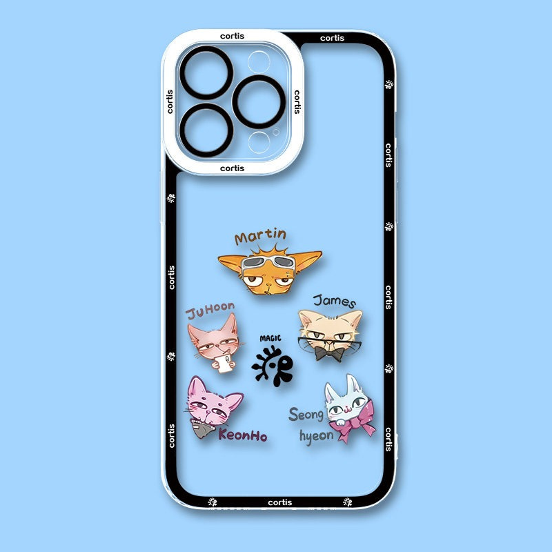 cortis馬丁天使眼透明防摔軟殼