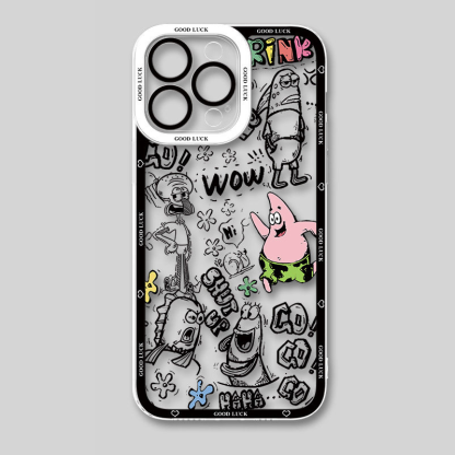 海綿寶寶天使眼透明防摔軟殼