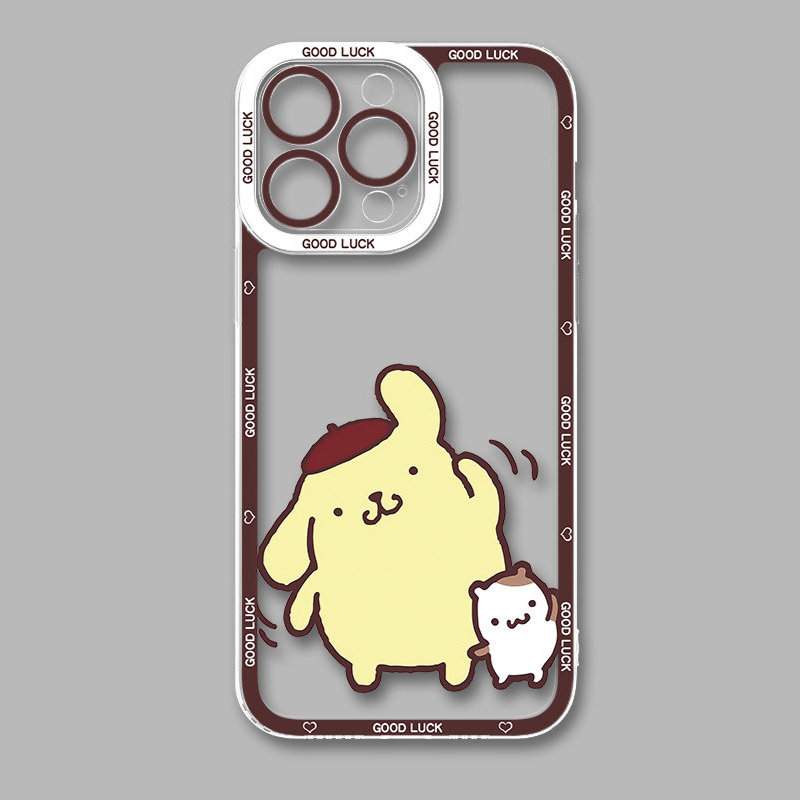 三麗鷗佈丁狗天使眼透明手機殼